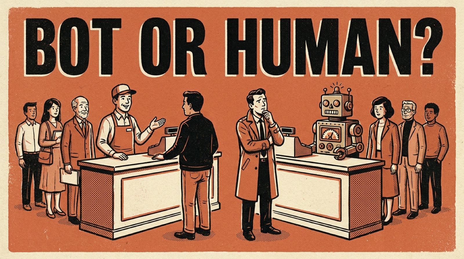 AI in store customer support: bot or human?