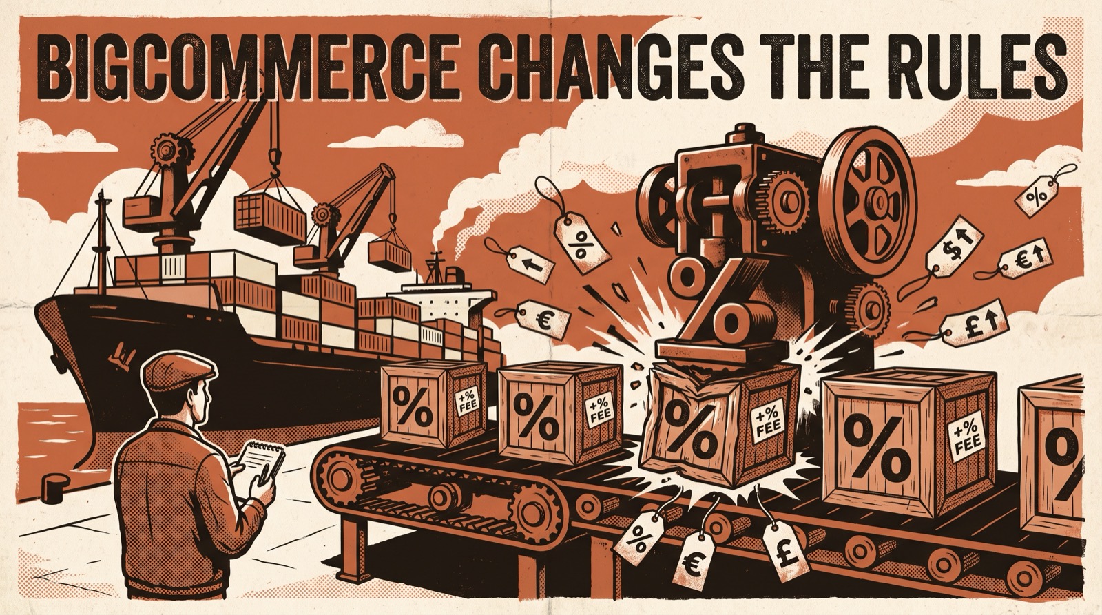BigCommerce now takes a cut of turnover