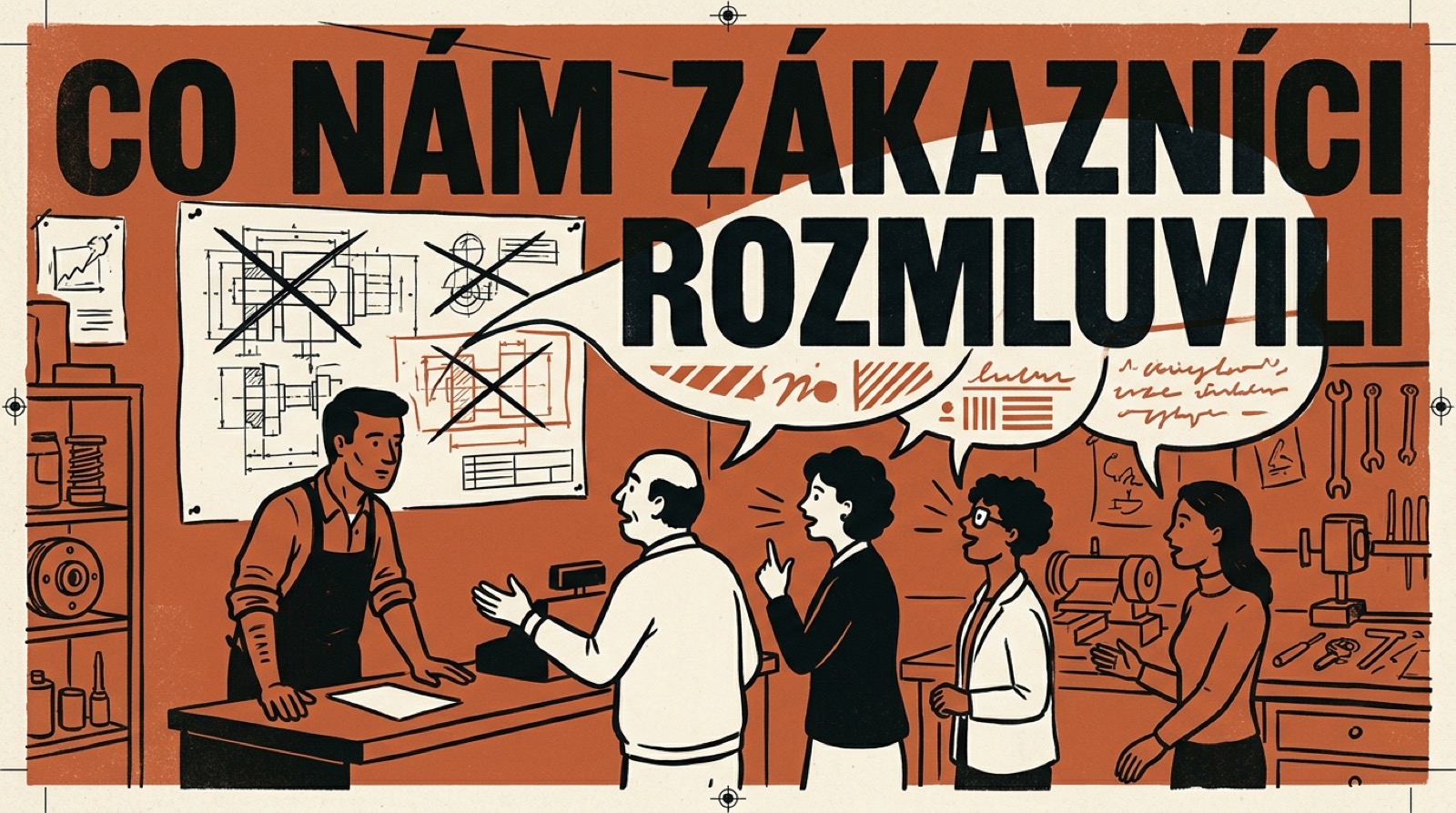 Co nám zákazníci rozmluvili a proč