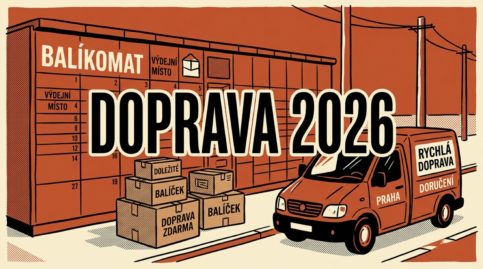 Doprava pro e-shopy 2026: ceny a strategie