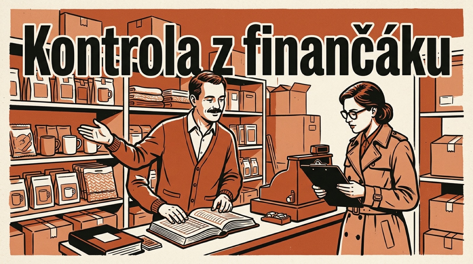 Kontrola z finančního úřadu v e-shopu
