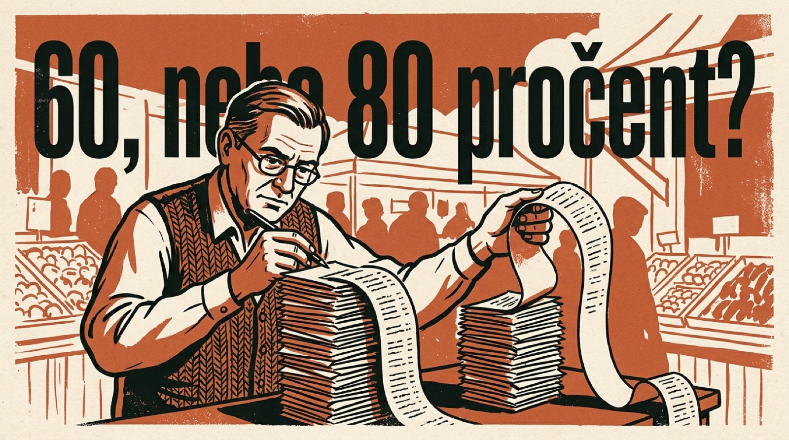 Paušální výdaje procentem: 60, nebo 80 %?