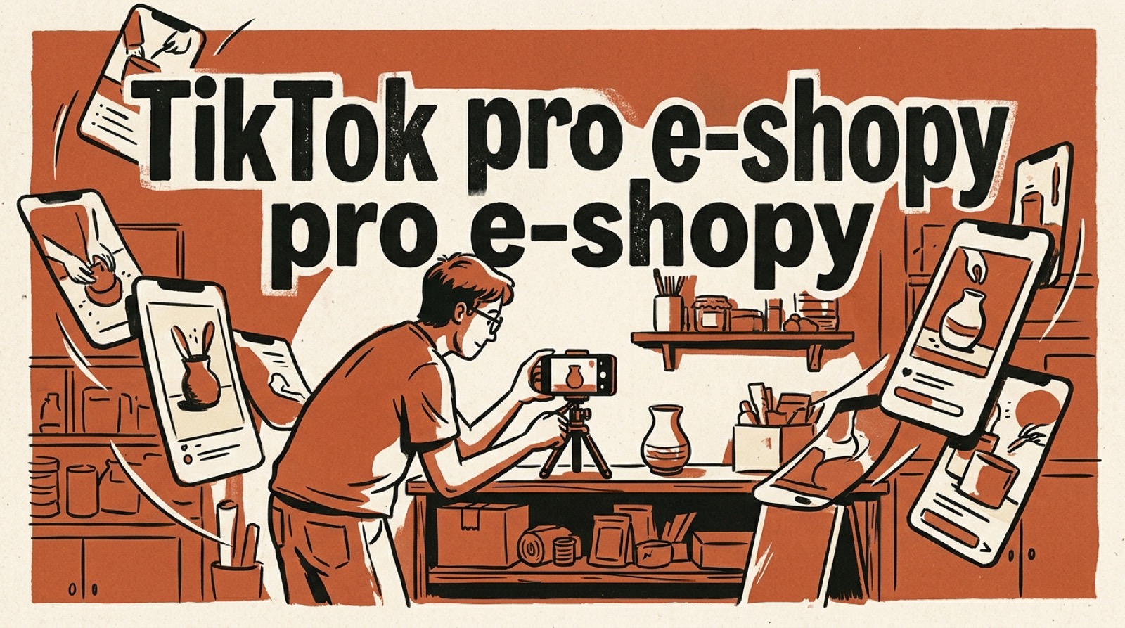 TikTok pro e-shopy: organika i reklama