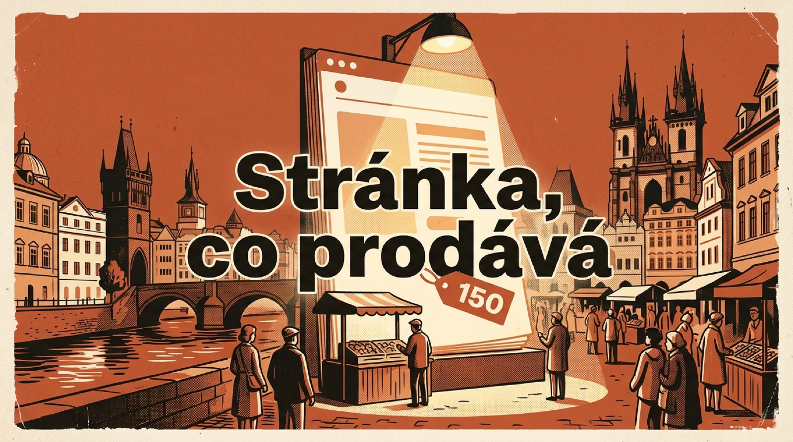 Produktová stránka, která prodává
