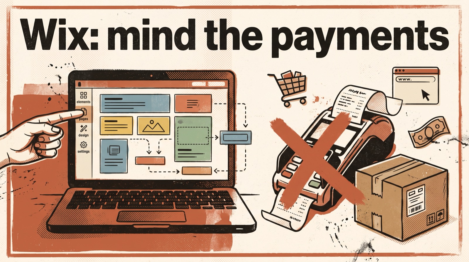 Wix stores: where the payments stop